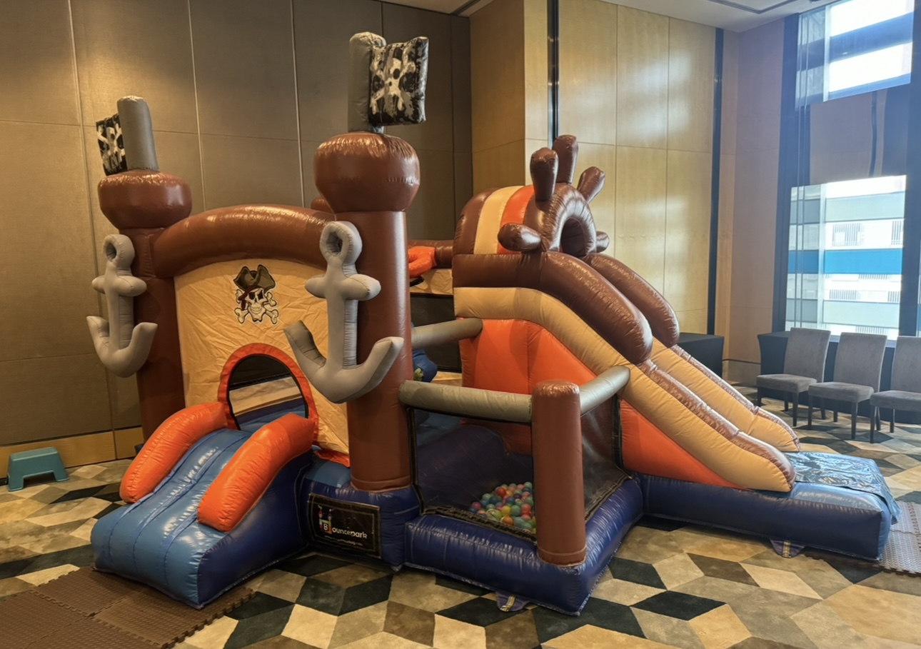 Pirate Island bouncy castle by BounceParkSG