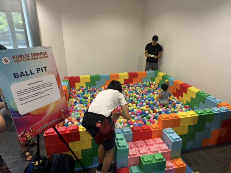 LEGO-block themed ball pit by BounceParkSG